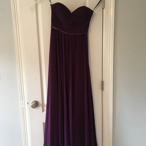 Long Purple Dress